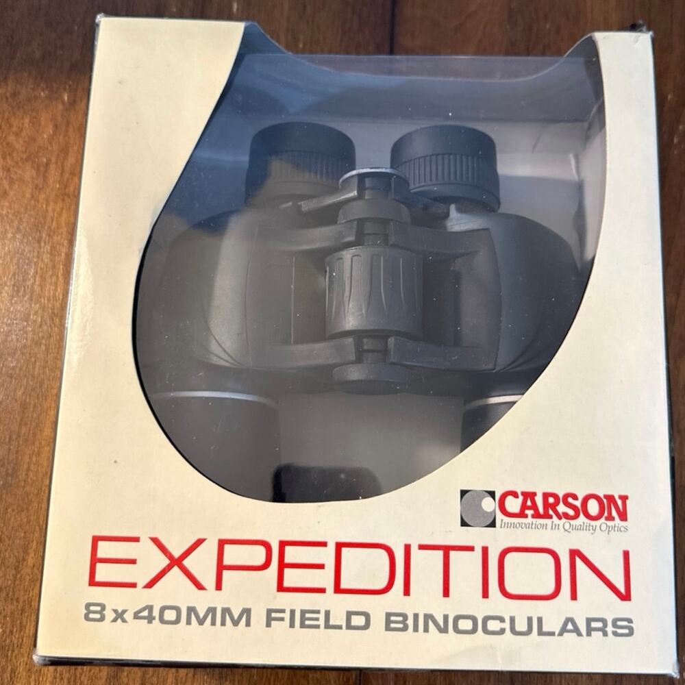 Expedition 8x40 MM Field Binoculars CN-840 with a bag. Sealed in box never used.